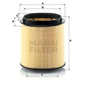 C 1869  Air filter MANN FILTER  - Top1autovaruosad