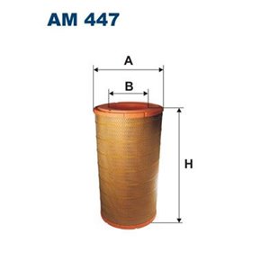 AM 447 1  Air filter FILTRON  - Top1autovaruosad