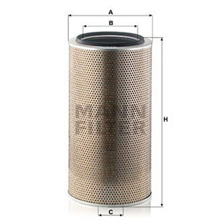 C 33 920/3 Воздушный фильтр MANN-FILTER