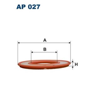AP 027 Air Filter FILTRON - Top1autovaruosad