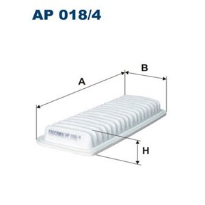 AP 018/4 Air Filter FILTRON - Top1autovaruosad