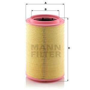 C 33 1630/2  Air filter MANN FILTER 