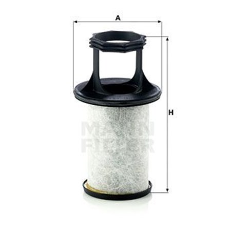 LC 5003/1 x Filter, vevhusventilation MANN-FILTER