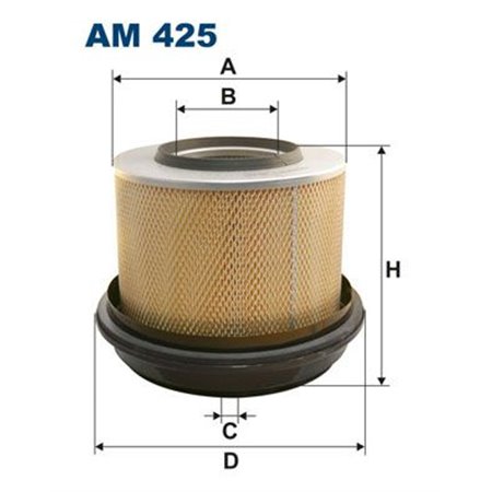 AM 425 Air Filter FILTRON