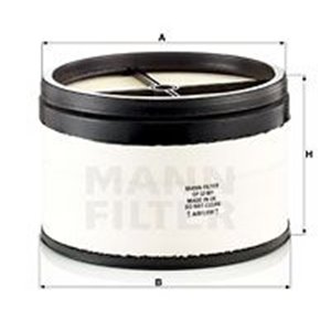 CP 32 001 Air Filter MANN-FILTER - Top1autovaruosad