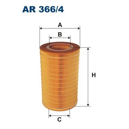 AR 366/4 Luftfilter FILTRON