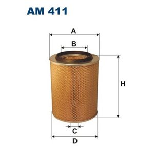AM 411  Air filter FILTRON 