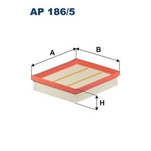 AP 186/5 Air Filter FILTRON - Top1autovaruosad