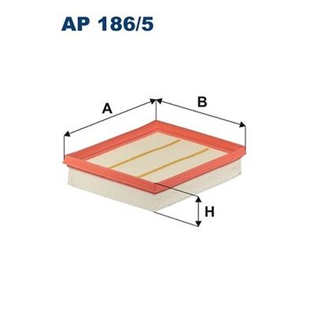 AP 186/5 Luftfilter FILTRON