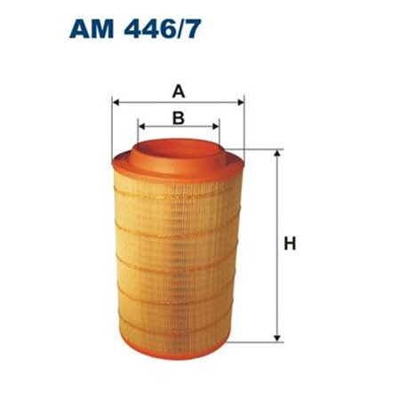 AM 446/7  Air filter FILTRON 