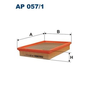 AP 057/1 Air Filter FILTRON - Top1autovaruosad