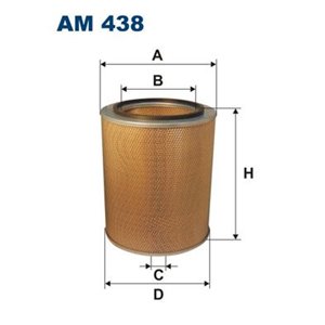 AM 438 Воздушный фильтр FILTRON - Top1autovaruosad