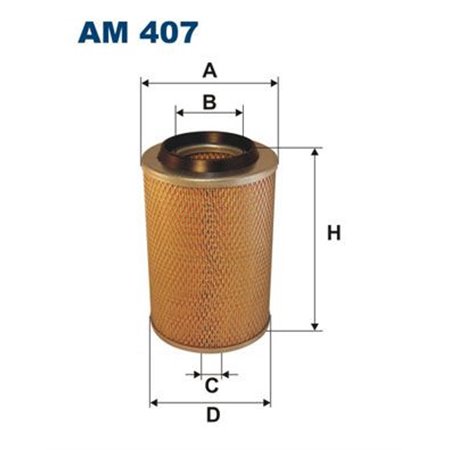 AM 407 Luftfilter FILTRON