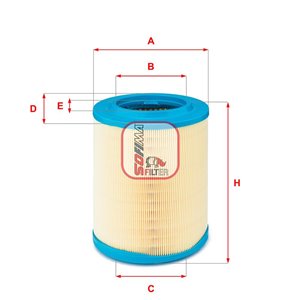 S7606A  Air filter SOFIMA 