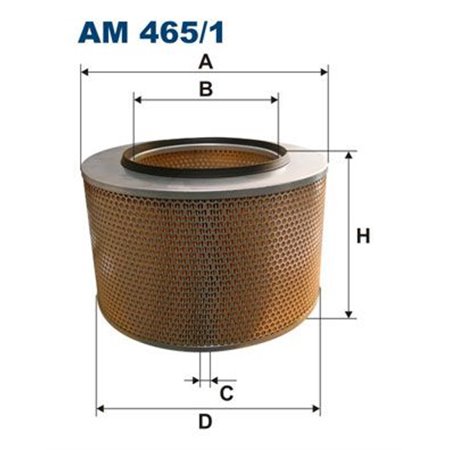 AM 465/1  Air filter FILTRON 