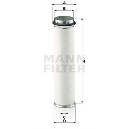 CF 811 Secondary Air Filter MANN-FILTER