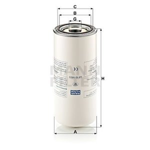 LB 13 145/3  Air filter MANN FILTER 