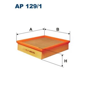 AP 129/1 Air Filter FILTRON - Top1autovaruosad
