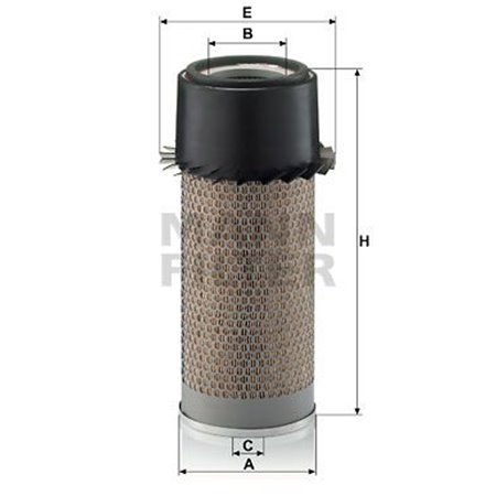 C 16 302 Luftfilter MANN-FILTER