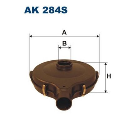 AK 284S Ilmansuodatin FILTRON