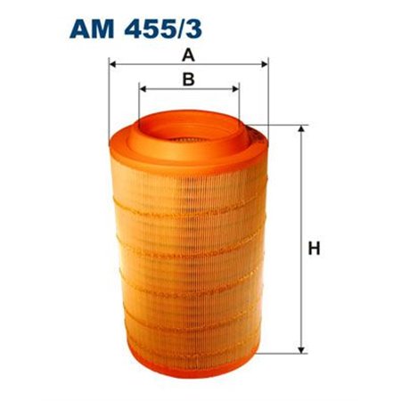 AM 455/3 Luftfilter FILTRON