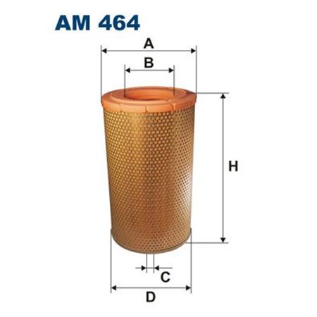 AM 464 Ilmansuodatin FILTRON