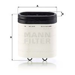 CP 27 001 Air Filter MANN-FILTER - Top1autovaruosad