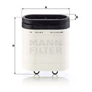 CP 27 001  Air filter MANN FILTER  - Top1autovaruosad