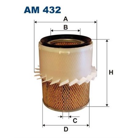 AM 432 Air Filter FILTRON