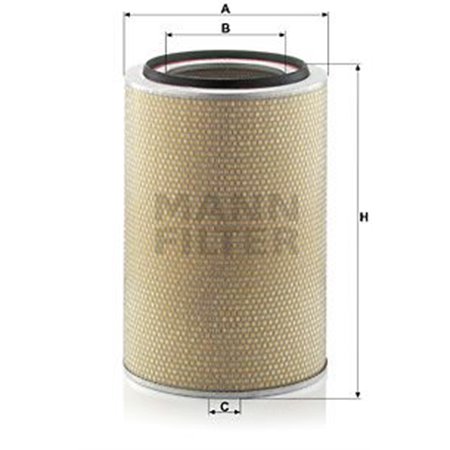 C 33 1840 Воздушный фильтр MANN-FILTER