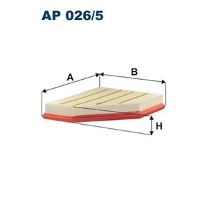 AP 026/5 Air Filter FILTRON - Top1autovaruosad