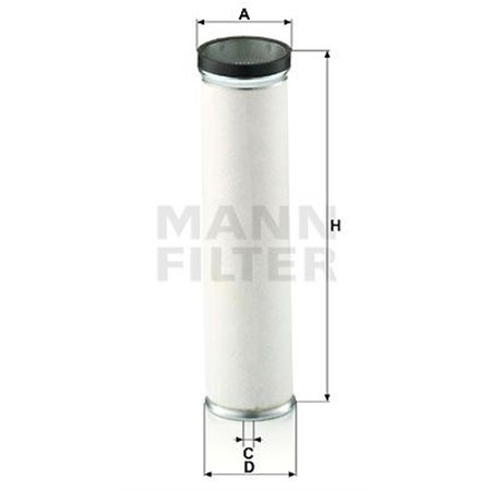 CF 830 Secondary Air Filter MANN-FILTER
