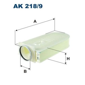 AK 218/9  Air filter FILTRON 