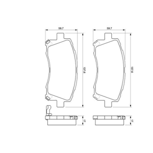 BP413 piduriklotsid - Top1autovaruosad