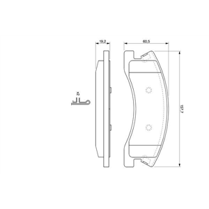 BP961 piduriklotsid - Top1autovaruosad