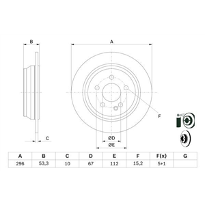 BD976 piduriketas - Top1autovaruosad