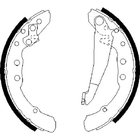 BS531 trummelpiduriklotsid