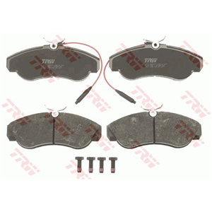 GDB1106 Brake Pad Set, disc brake TRW - Top1autovaruosad