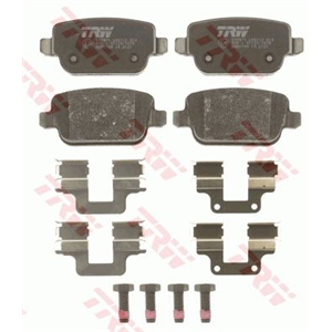 GDB1709 Brake Pad Set, disc brake TRW - Top1autovaruosad