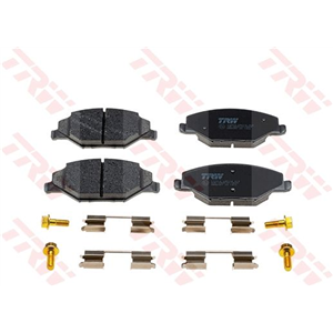 GDB2027 Brake Pad Set, disc brake TRW - Top1autovaruosad