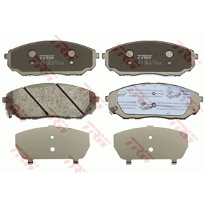 GDB3452 Brake Pad Set, disc brake TRW - Top1autovaruosad