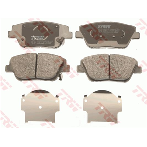 GDB3540 Brake Pad Set, disc brake TRW - Top1autovaruosad