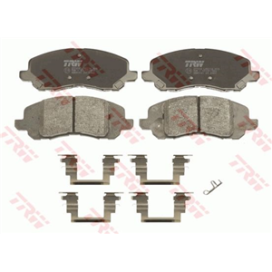 GDB4141 Bromsbeläggssats, skivbroms TRW - Top1autovaruosad