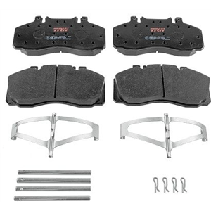 GDB5004 Brake Pad Set, disc brake TRW - Top1autovaruosad