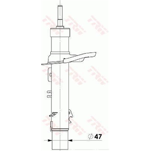 JGM1019T Амортизатор TRW - Top1autovaruosad