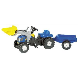 New Holland TVT190 with trolley and bucke - Top1autovaruosad