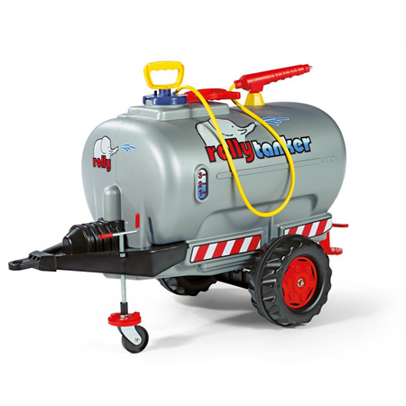 Water tanker trolley with support wheel