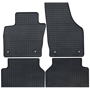 Audi Q3 10/11- rubber mats kmpl.4tk