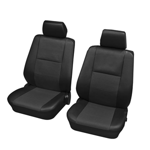 Seat cover set front Elba black - Top1autovaruosad