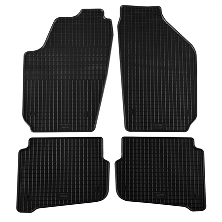 Skoda Fabia -2/07 rubber mats 4 pcs